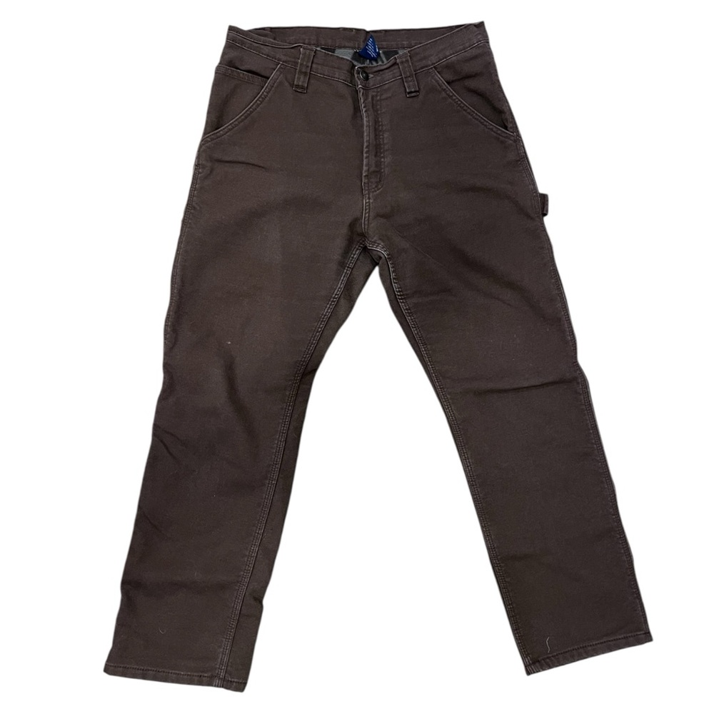 Fleece lined Carpenter Brown Pants 32”x30”
